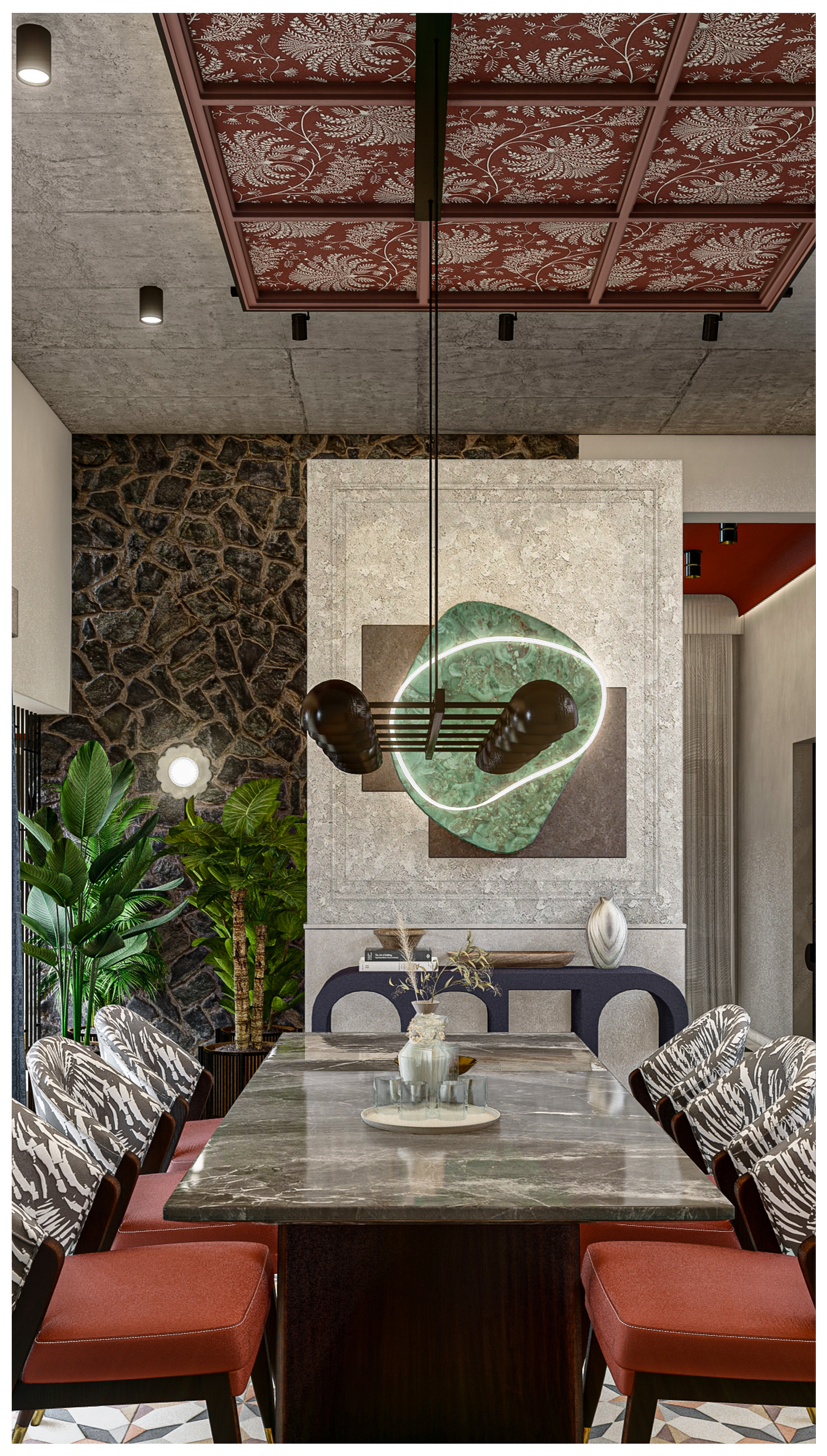 Arcade Residence interiors and light